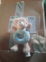 Plush toy for babies, babydream teddy bear rattle, negotiable