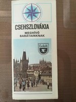 Prospektus Csehszlovákiáról Cedok 1980