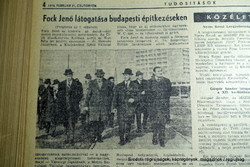 50. SZÜLETÉSNAPRA!? 1974 január 15  /  Magyar Hírlap  /  Újság - Magyar / Napilap. Ssz.:  26475