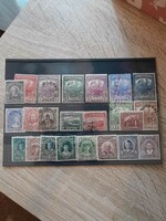 Újfundlandi bélyegek. falc