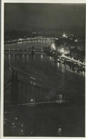 Budapest, Dunai látkép éjjel,1943-ból