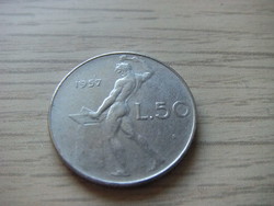 50 Líra   1957  Olaszország