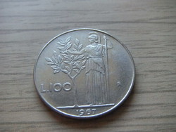 100 Líra   1967  Olaszország