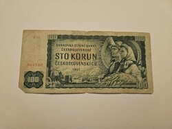 1961 100 crowns Czechoslovakia