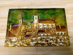 Kerámia falikép -Szentendre