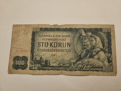 1961 100 crowns Czechoslovakia
