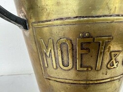 Antique moët & chandon champagne ice bucket from the 1920s, art deco moet