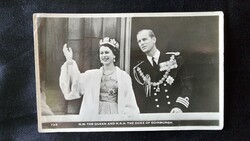 Approx. 1959 Queen Elizabeth of England, Prince of Edinburgh, London, Buckingham Palace