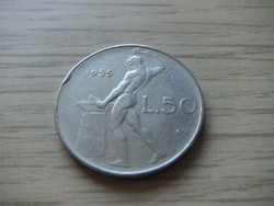 50 Líra   1955  Olaszország