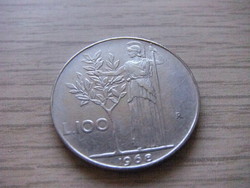 100 Líra   1968  Olaszország