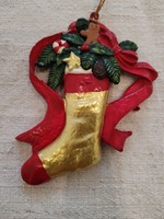 Christmas decorative element, pendant - in the spirit of nostalgia