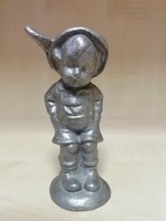 Tin boy figure