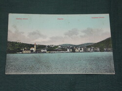 Postcard, postcard, Croatia, detail of Zlarin skyline