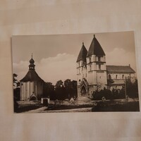 Benedictine abbey church, postcard