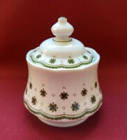 Winterling Röslau Bavarian German porcelain sugar bowl with clover pattern