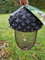 Cool, trendy bird feeder in the shape of an acorn, unopened, new, with tag