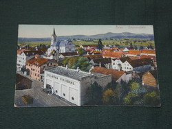 Képeslap, Postkarte, Szlovénia Žalec, Sachsenfeld,DELNIŠKA PIVOVARNA söröző, sörfőzde