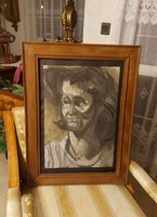 Lajos Gulácsy's self-portrait painting!