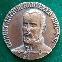 Zoltán Képíró: General Arthur Görgey, bronze medal