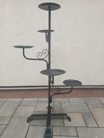 Wrought iron flower stand. Negotiable.