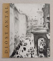 Diósy Antal dedikált kiállítási katalógusa 1961