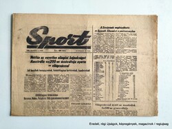 1956 december 4  /  Sport  /  Ajándékba :-) Eredeti, régi ÚJSÁG Ssz.:  26560