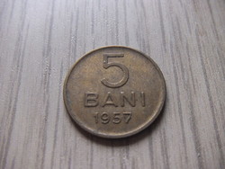 5 Bani 1957 Romania