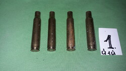 Retro réz golyós lőszer hüvelyek / RWS - 30-06 jelzéssel /  4 db a képek szerint 1.
