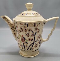 Zsolnay porcelain coffee and mocha pot with bamboo pattern