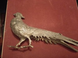 Silver pheasant figure