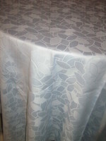 Beautiful elegant light blue silk tablecloth new