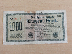 Germany 1000 marks 1922 kh