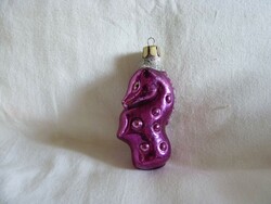 Old bottle of Christmas tree decoration - seahorse!