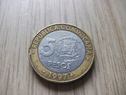 5  Peso 1997  Dominika