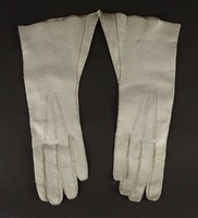 1P985 old elegant women's leather gloves circa 1920-30
