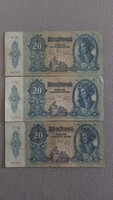 20 pengő LOT. 1941!