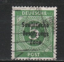 Soviet zone 0044 (state issue) mi 207 EUR 2.00