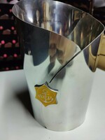 Veuve Clicquot magnum pezsgőhűtő La Grande Dame sorozat, ETAIN, Francia ónöntvény, gyűjtői darab