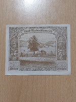 Austria 50 heller 1920 notgeld
