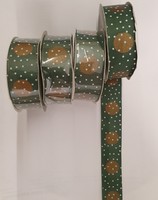 Christmas, winter decoration, 2.5 cm wide, ribbon, 4 x 2.7 meters, 1600 ft in one