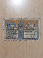 German 10 pfennig 1920 80892 notgeld