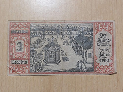 NÉMET 50 PFENNIG 1921 BERLIN 3. KÖRZET NOTGELD