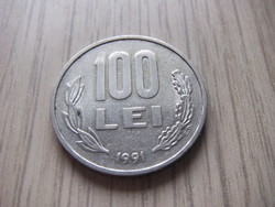 100 Lei 1991 Romania