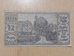 German 50 pfennig 1921 berlin 12. District notgeld