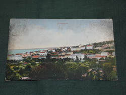 Postcard, postcard, Croatia, detail of Cirkvenica skyline