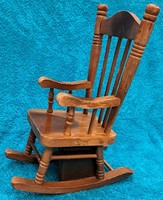 Wooden rocking chair, baby chair (m4413)