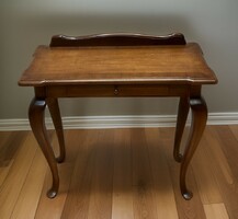 Antique style rectangular console table