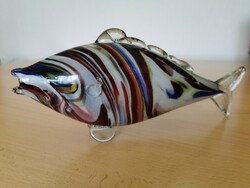 Blown glass fish