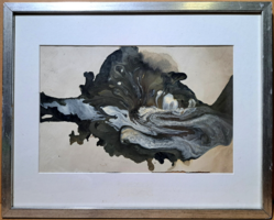 András Rác: swirling (cold enamel painting in a silver frame) painter from Szentendre