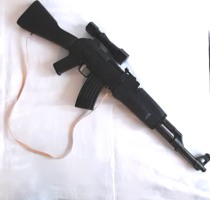 Plastic AK-47 Kalashnikov commando rifle